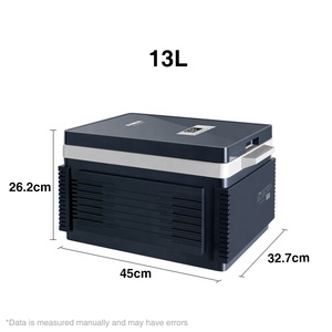Mini réfrigérateur portable 12V 12L pour le camping Boîte de congélation solaire alimentée par batterie pour la livraison de gâteaux pouvant être mis en voiture - Product Image 5