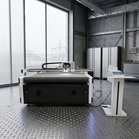 Plotter de corte CNC de bajo costo TC con cuchilla oscilante para cartón corrugado y tablero KT