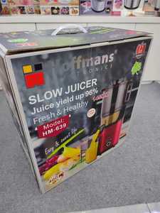 Extractor <span class=keywords><strong>de</strong></span> Jugos Lento 2 en 1 Hoffmans HM-639 Big Mouth, Motor <span class=keywords><strong>de</strong></span> CC <span class=keywords><strong>de</strong></span> 400W, Tornillo <span class=keywords><strong>de</strong></span> 145mm, Exprimidor en Frío para Manzanas y Naranjas Enteras - Product Image 4