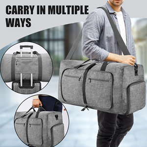 Bolsa de Viaje Personalizada con Logotipo, Bolsa de Fin de Semana, Bolsa de Gimnasio, Organizador Deportivo, Bolsa de Lona para Hombre - Product Image 1