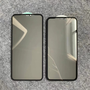 Pellicola Protettiva Privacy in Vetro Temperato con Bordo in <span class=keywords><strong>Silicone</strong></span> per iPhone 15 Pro Max, Protezione <span class=keywords><strong>Schermo</strong></span> Anti-Spia in Gomma per iPhone 15 14 13 - Product Image 2