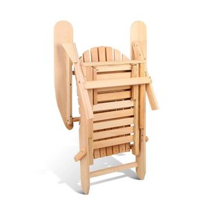 <span class=keywords><strong>Sedia</strong></span> Adirondack Pieghevole in Legno Massello Stile Moderno da Esterno, <span class=keywords><strong>Poltrona</strong></span> <span class=keywords><strong>Sdraio</strong></span> per Giardino, Magazzino o Terrazza Solarium - Product Image 4