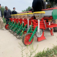 Pas de labour semoir de maïs tracteur entraîné engrais de maïs semoir Machine de semis de maïs multifonctionnel 3 points attelage semoir de maïs