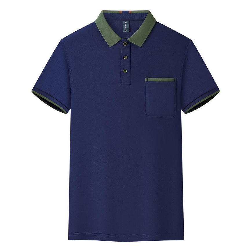 Dark blue blended with tea green