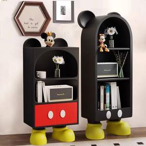 Gabinete creativo para sala de estar de <span class=keywords><strong>Mickey</strong></span>, armario de almacenamiento decorativo para suelo, aparador para sofá, decoración para habitación de niños, mesita de noche creativa - Product Image 1