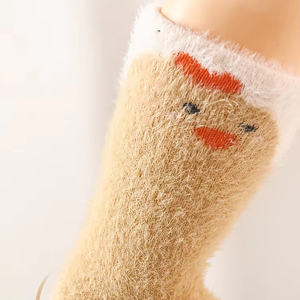 <span class=keywords><strong>Calcetines</strong></span> de <span class=keywords><strong>Dormir</strong></span> <span class=keywords><strong>para</strong></span> Bebés y Niños Unisex, de Terciopelo, Gruesos, Transpirables, Antideslizantes, de 0 a 3 Años, Marca Xiangyi - Product Image 5