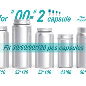 Frasco de Aluminio Personalizado, Impermeable y a Prueba de Luz, para Envasado de Suplementos Farmacéuticos, Botella para Medicamentos - Product Image 4