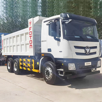 Nouvelle marque chinoise Foton 10 roues 30 tonnes 40 tonnes 6x4 Foton nouveaux camions à benne basculante