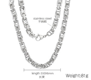 Vendita calda in <span class=keywords><strong>acciaio</strong></span> <span class=keywords><strong>chirurgico</strong></span> catena da uomo collana alla rinfusa per la creazione di gioielli - Product Image 5