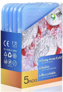 Brique de Glace Réutilisable en Plastique pour Congélateur, Vente en Gros Usine, Pack de Glace Mince pour Boîte à Lunch, Brique Réfrigérante pour Garder au Frais - Product Image 4