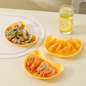 Preciosa Bandeja Reutilizable de Plástico PP de Doble Capa con Forma de Lingote para Frutas y Aperitivos, Plato para Residuos de Hueso - Product Image 5
