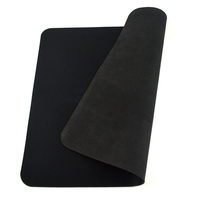 Tapis de souris noir de grande taille Tapis de bureau de jeu imprimé Tapis de souris artisanal en caoutchouc antidérapant Logo personnalisé imprimé Cartoon