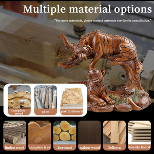 Dịch vụ phay <span class=keywords><strong>CNC</strong></span> tùy chỉnh cho gỗ thép không gỉ-Khắc gỗ trang trí thủ công đánh bóng kết thúc dịch vụ gia công - Product Image 4