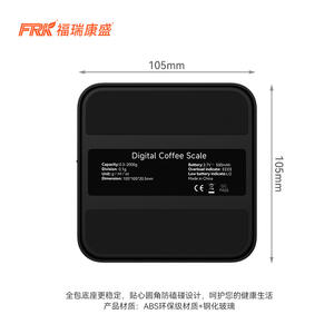 Báscula Digital de Cocina Italiana para Uso Doméstico, Temporizador para Café de Goteo Manual, Mini Báscula de Cocina Transfronteriza para Granos de Café - Product Image 4