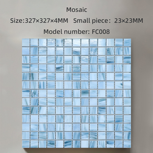 Mosaïque <span class=keywords><strong>de</strong></span> verre pour piscine, motif paysager personnalisable moderne, pour piscine, bassin à poissons, jardin d'enfants, piscine à débordement - Product Image 5