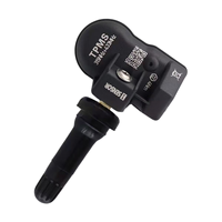 Programmateur de capteurs TPMS universel 2-en-1 433 MHz 315 MHz, système de surveillance de la pression des pneus sans fil avec valve en caoutchouc
