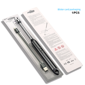 Encendedor de cocina de arco eléctrico recargable USB sin llama a prueba de viento portátil largo cuello Flexible y gancho colgante Aleación de Zinc - Product Image 6