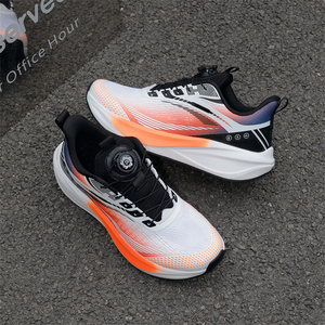 Chaussures de course pour <span class=keywords><strong>hommes</strong></span> 2026 avec système de laçage rapide, baskets athlétiques en maille respirante, amorti léger pour le jogging - Product Image 5