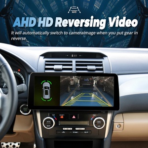 Lecteur vidéo de voiture Android 13 avec écran large de 12,3 pouces, autoradio stéréo pour Toyota Camry 2012-2014, GPS, multimédia, Carplay, unité principale - Product Image 6