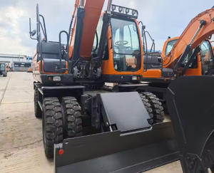 Excavadora de Ruedas DEVELON DX210W 7B de 21 Toneladas, Excavadora Hidráulica Móvil con Motor Mecánico de Alta Velocidad, Máquina de Construcción Lista para Enviar - Product Image 3