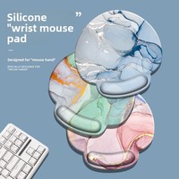 Vente directe du fabricant : Tapis de souris avec repose-poignet en silicone et mousse à mémoire de forme pour ordinateur de bureau, vente en gros