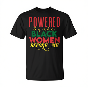 Camiseta africana inspirada en Women Before Me, ropa promocional con temática de la historia negra - Product Image 2