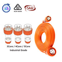 Sertifikasi Kabel Ekstensi Industri Standar Australia SAA RCM, Kabel Daya PVC Fleksibel