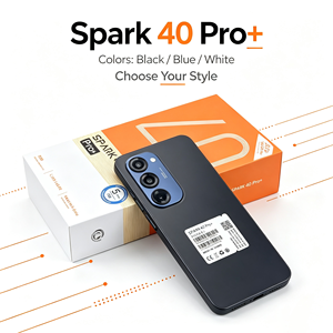 Teléfono Inteligente Spark 40 Original, Red 5G Techno, Batería de 5200 mAh, Desbloqueado Global, Compatible con Todos los Idiomas - Product Image 1