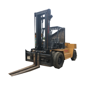 Second Hand <b>Used</b> Brand New TCM 16 Ton Diesel Forklift with 4WD Solid Tire Rough Terrain Capability - Product Image 1