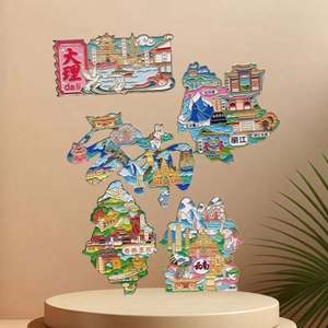 Épinglettes vintage personnalisées insigne Design de mode Logo plaque de bronze en relief émail doux poli gravure impression Art - Product Image 2