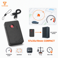 Rastreador GPS Inalámbrico Compacto de 57x35x19 mm, Conexión Inalámbrica, Personalizable con Servidor Propio, Geocerca, Alerta de Exceso de Velocidad, Oculto en Cualquier Lugar