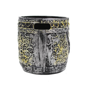 Nuevo Soporte de Resina para Altavoz Inteligente con Diseño de Caballero Calavera, Compatible con <span class=keywords><strong>Alexa</strong></span> <span class=keywords><strong>Echo</strong></span> <span class=keywords><strong>Dot</strong></span> <span class=keywords><strong>Gen</strong></span> 2/3/<span class=keywords><strong>4</strong></span>, Soporte Creativo Gótico para Escritorio - Product Image 3