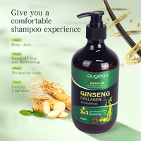 Shampooing au collagène et au ginseng de marque privée pour les cheveux à la kératine, shampoing antipelliculaire en vrac pour soins du cuir chevelu Augeas
