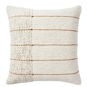 Luxury Boho Outdoor Cotton Cushion Cover Hot Selling Unique Handwoven Decorative <b>Throw</b> <b>Pillow</b> with Vintage Pattern - Product Image 1