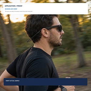 Kit de Correas de Silicona Antideslizantes <span class=keywords><strong>para</strong></span> Auriculares, <span class=keywords><strong>para</strong></span> Gafas Inteligentes Meta Ray-Ban <span class=keywords><strong>Oakley</strong></span> Vanguard HSTN Gen 2 - Product Image 6