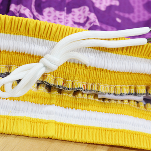 Seragam basket cetak sublimasi, setelan pakaian basket pria, Jersey basket ungu - Product Image 4