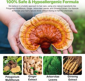 <span class=keywords><strong>Shampoo</strong></span> Colorante all'Estratto di Ginseng 500ml all'Ingrosso, Senza Danni ai <span class=keywords><strong>Capelli</strong></span>, Copre i <span class=keywords><strong>Capelli</strong></span> Grigi con Risultati Duraturi, Facile da Lavare - Product Image 3