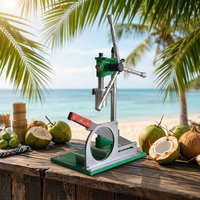 Verse Groene Kokosnoot Opening Machine Tender Kokosnoot Cutter Opener Gereedschap Voor Het Openen Van Commerciële Kokosnoot Snijmachine
