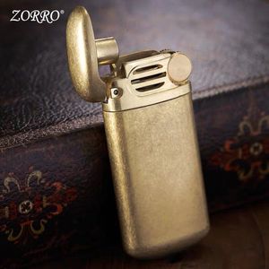 Nuevo encendedor de queroseno Zoro rueda de arena a prueba de viento creativo sol persiguiendo encendedor personalizado para hombres como regalo - Product Image 4