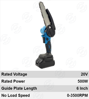 Ensemble d'outils électriques pratiques sans fil 6-en-1 pour chantier comprenant une clé électrique perceuse tronçonneuse meuleuse d'angle scie circulaire marteau