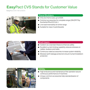 Ban đầu schneiders cvs100n tm16d 4p3d (4P) easypact CVS bộ phận ngắt mạch lv510480 - Product Image 6