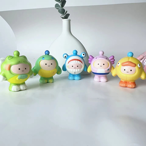 Stress Relieving Children's Toys Gifts Egg Figurines Slow <b>Rebound</b> Kneading Music Mesh Bags Fun Cartoon Squeezing Toys - Product Image 4