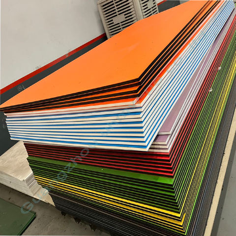 Colored HDPE Sandwich Panel Corrosion Resistant Dual Color 3 Layer HDPE Plate