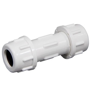 Raccord rapide pour tuyau PVC Axiata, diamètre 20 mm, joint direct épaissi pour conduites d'eau - Product Image 1