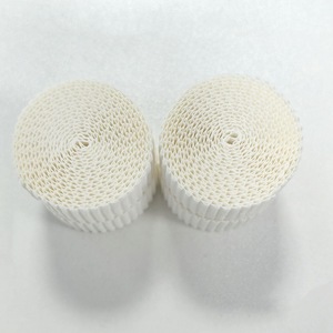 Filtre à papier humidifiant pour nez artificiel 17mmx30mm, cartouche filtrante de remplacement blanche ondulée pour ventilateur - Product Image 3