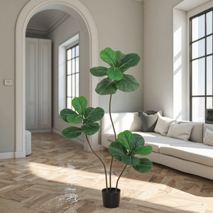 ต้นปาล์ม Areca ใบไม้สีเขียวจำลองใช้ในร่มกระถางพลาสติกเทียมทนน้ำเป็นมิตรกับสิ่งแวดล้อม<span class=keywords><strong>หยก</strong></span> - Product Image 4