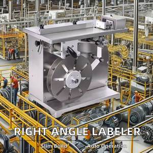 Machine d'étiquetage électronique à angle droit pour bouteilles, autocollants inviolables pour aliments, autocollants auto-adhésifs, boîtes cadeaux en papier, moteur - Product Image 4