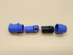 אבקת xlr 3pin ip65 כוח עמיד למים תקע זכר, שקע עבור ציוד אודיו תצוגה הוביל - Product Image 3