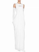 Robe longue élégante sans manches Bettergirl Fashion, nouvelle collection été 2026, col rond plissé, robe décontractée en tricot