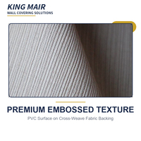 Tissu mural commercial à motif chevrons 137 cm, avec support en tissu, motif marbre, anti-moisissure, imperméable, pour chambre à coucher